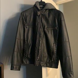 Men’s Calvin Klein Leather Jacket